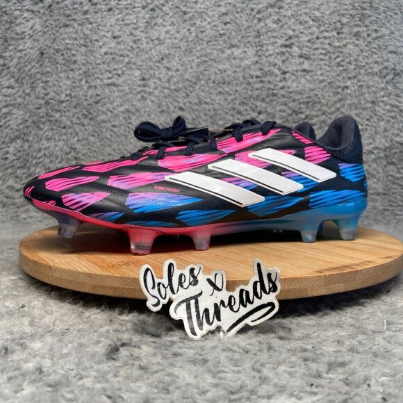 Adidas Copa Pure 2 Elite FG Soccer Reemergence Pack Size 7 Men Blue Pink IG8711 main image 5